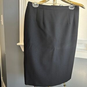 Vintage business casual skirt with pleats